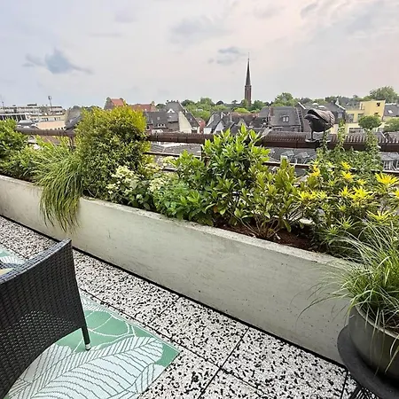 Apartment Bostel 89 - Moderne Stadtwohnung In Mit Klimaanlage Moers